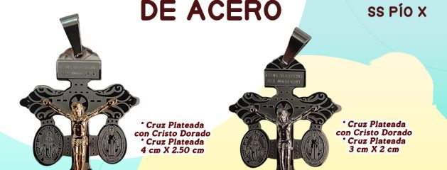 Cruces del Perdón Acero