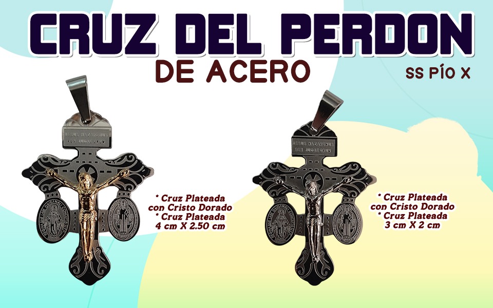 Cruces del Perdón Acero