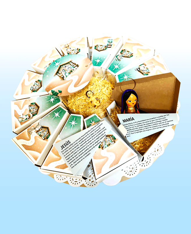 Dinámica Pastel de Navidad